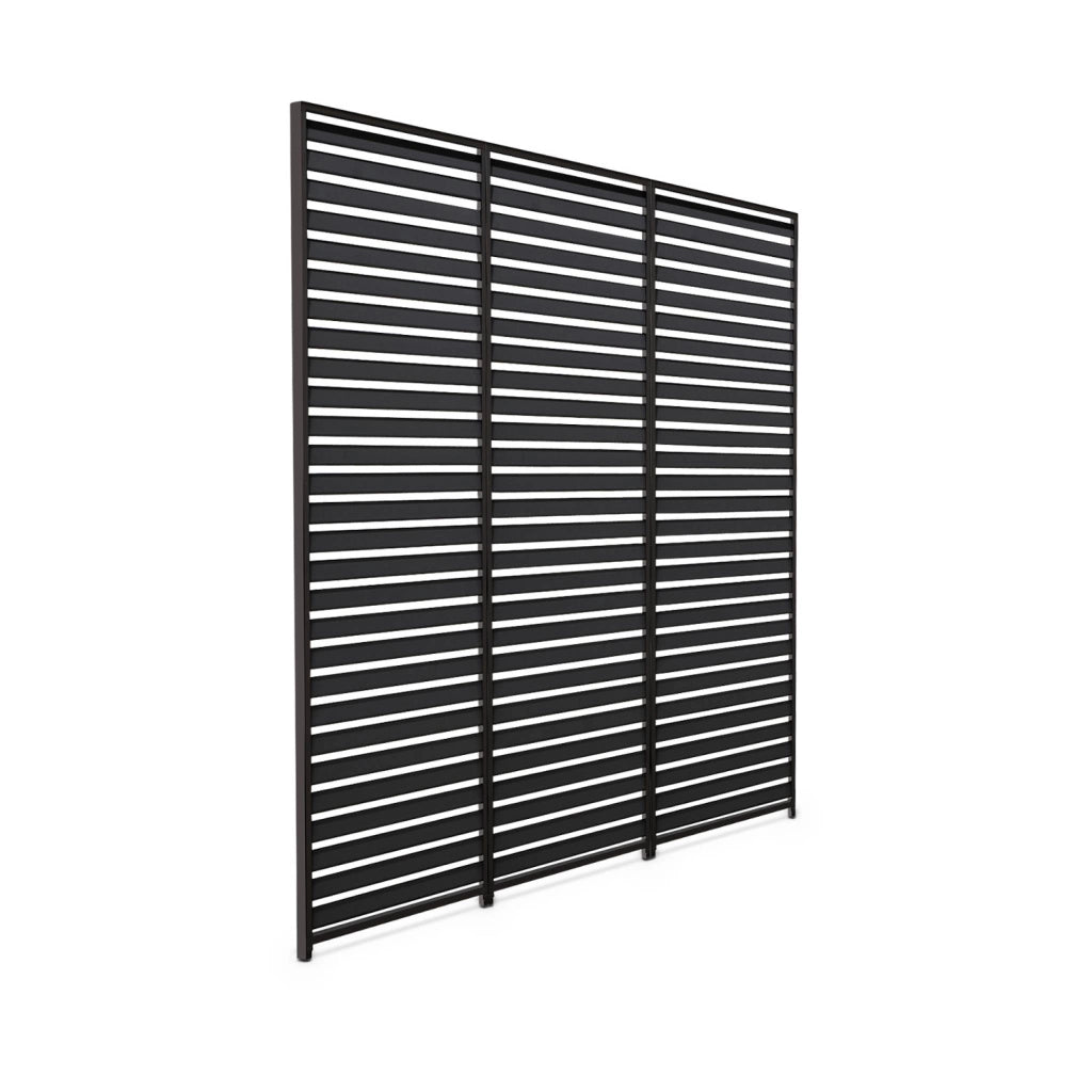 Persiana in alluminio da 1.3m per pergola a lamelle triomphe,