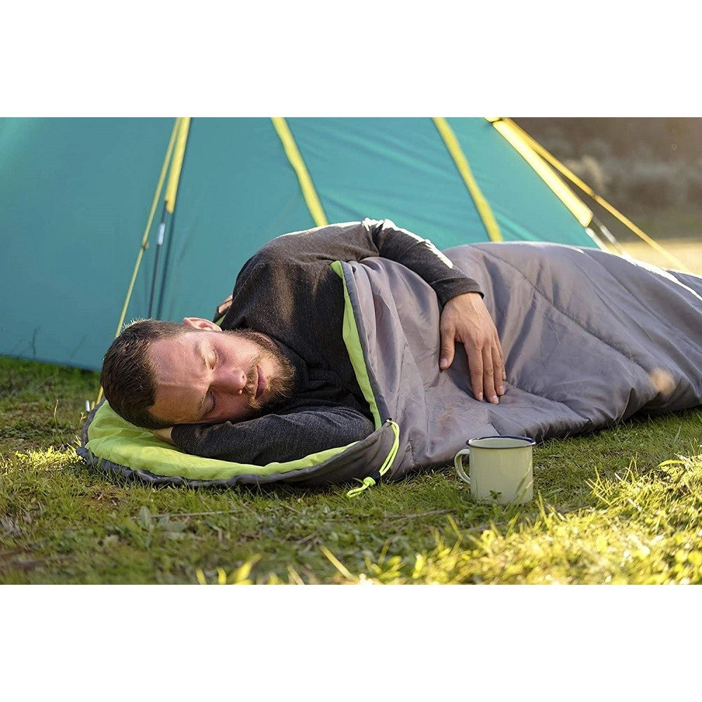 Trade Shop - Sacco A Pelo Hiberide 10 220x75x50cm Campeggio Notte Dormire Spiaggia Borsa 68102 -