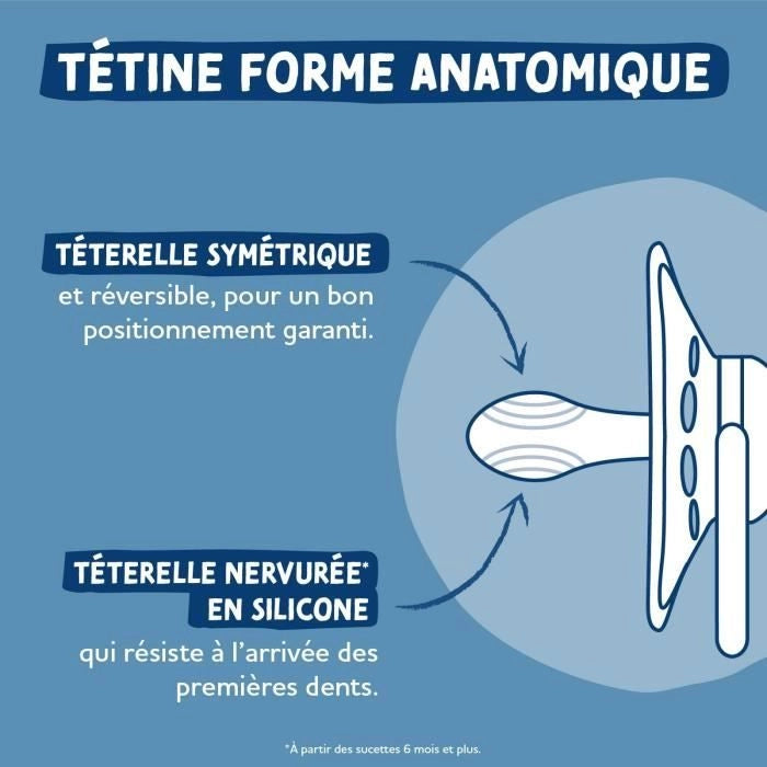 2 Ciucci anatomici - DODIE - A108 EDL - +18 mesi - Mathilde Cabanas Rose