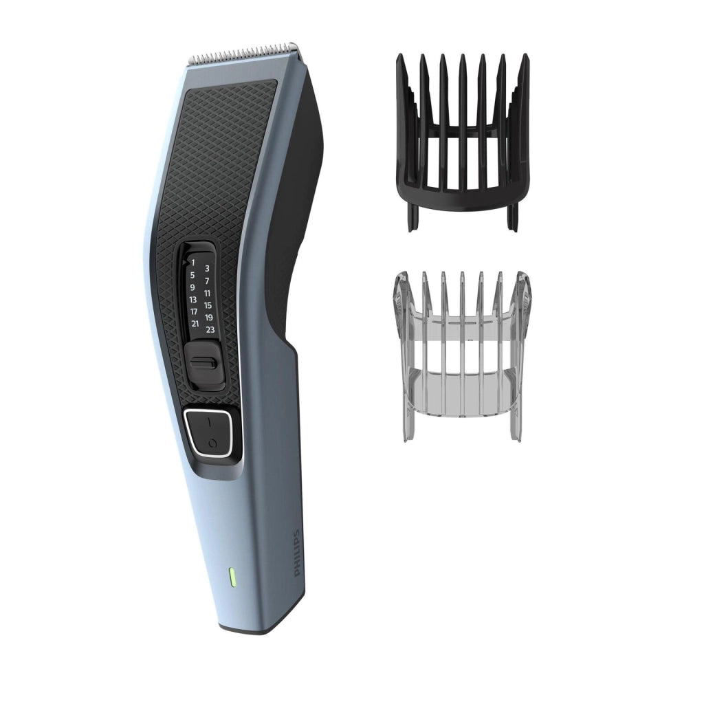 Philips HC3530-15 Serie 3000 Regolacapelli 13 lunghezze lame acciaio inox autoaffilanti autonomia 75 min colore Nero Blu