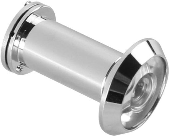 Visore di Sicurezza per Porte - 220° Angolo di Vista - Copertura di Privacy - Sicurezza - Adatto per Porte - Nero Visore di Sicurezza con Immagine Chiara.