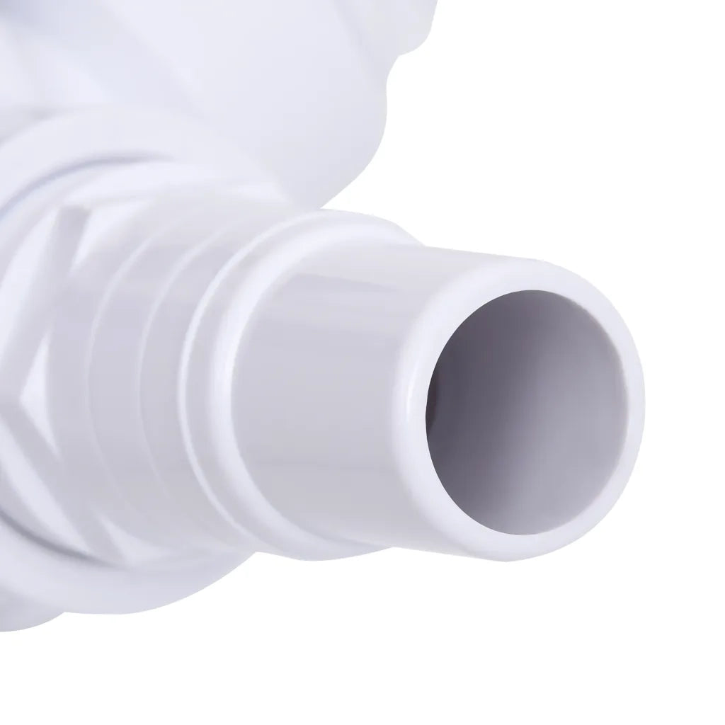 Valvola a Sfera a 3 Vie per Piscina Bianco e Nero CFW9462976