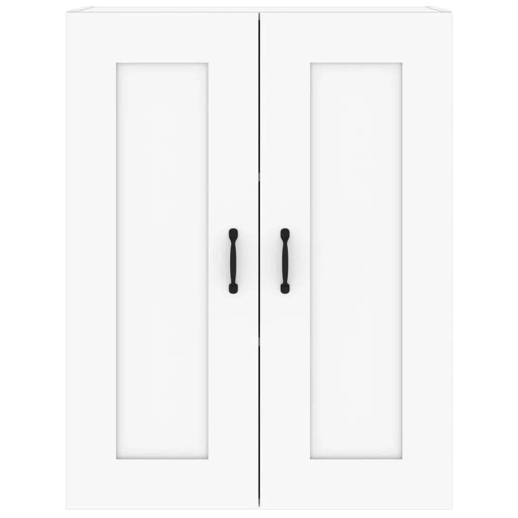 Armadietto Pensile a Parete Bianco 69,5x32,5x90 cm 812303