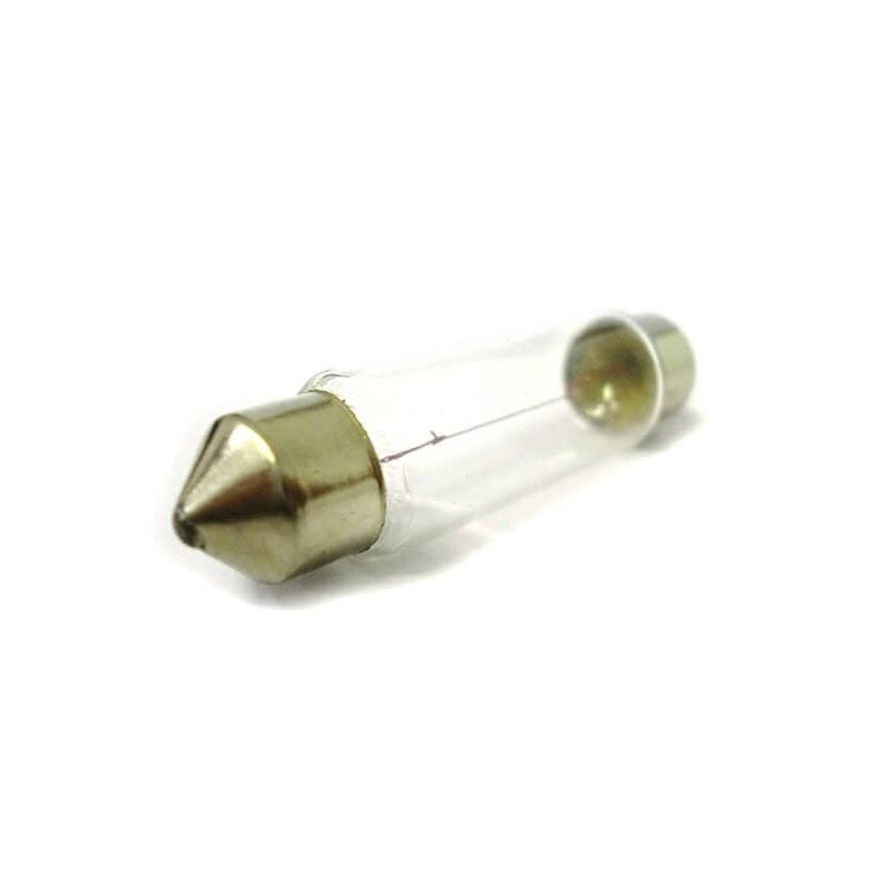 10 Lampade Alogene Siluro T11 C5W 12V 5W 39mm SV8.5 per Auto e Luci Targa