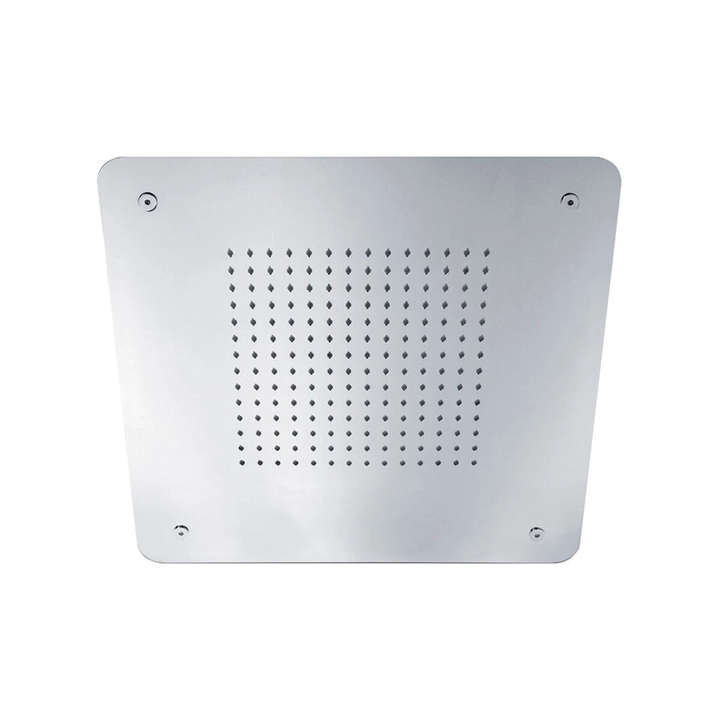 Soffione in acciaio a soffitto Sphera Italia 40x42,5cm Materiale: Acciaio, Colore: Cromo