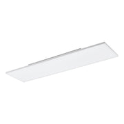Plafoniera Moderna Turcona-Cct Alluminio Bianco Luce Led Integrato 32,4W Ip20