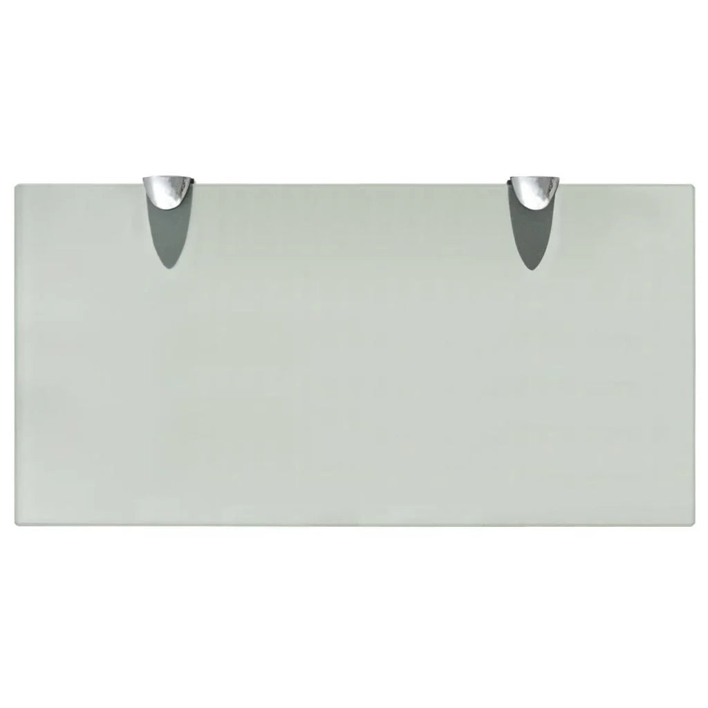 Mensola/armadietto/mobile in vetro da parete 40 x 20 cm spessore 8 mm 2702160/2