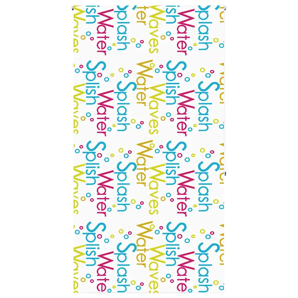 Tenda a Rullo Doccia 130x240 cm Larghezza Tessuto 126 cm