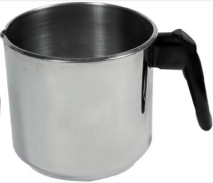 BOLLILATTE IN ACCIAIO INOX 12 CM