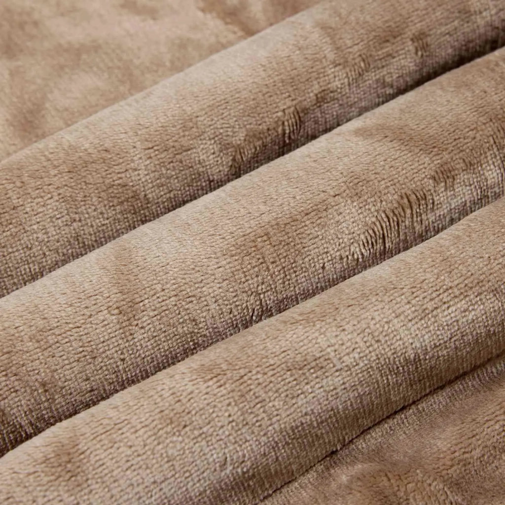 Coperta Cammello 150 x 200 cm Panno