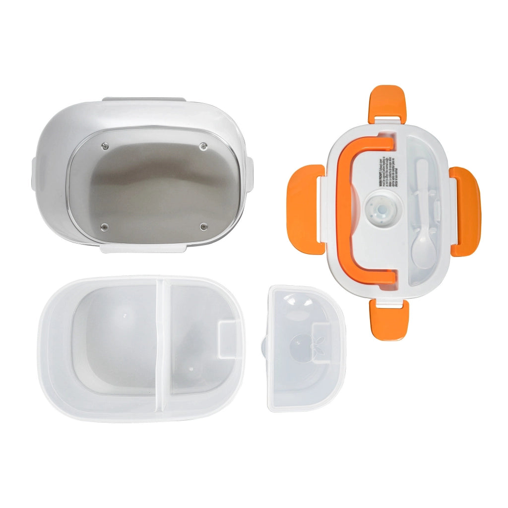 Scaldavivande elettrico termico portatile, doppio contenitore 0,45L e 0,65L, riscaldamento 30min 40W ufficio - SOGO