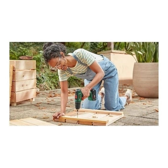 Bosch EasyDrill 18V-40 1630 Giri/min Senza chiave 1,3 kg Nero, Verde