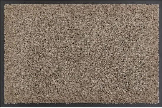 Matto di ingresso Verdi - tappeto di ingresso per la porta d'ingresso - ideale come tappeto di ingresso all'interno o come tappeto di ingresso per spazi all'aperto coperti - tappeto di ingresso per la porta d'ingresso 40 x 60 cm Beige scuro