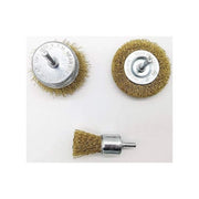 Vigor-Blinky Spazzole Acciaio Set 3 Pezzi