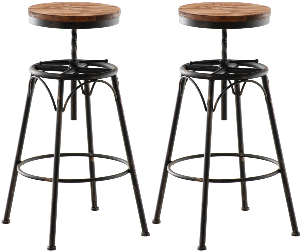 Set di 2 sgabelli da bar Beam 1