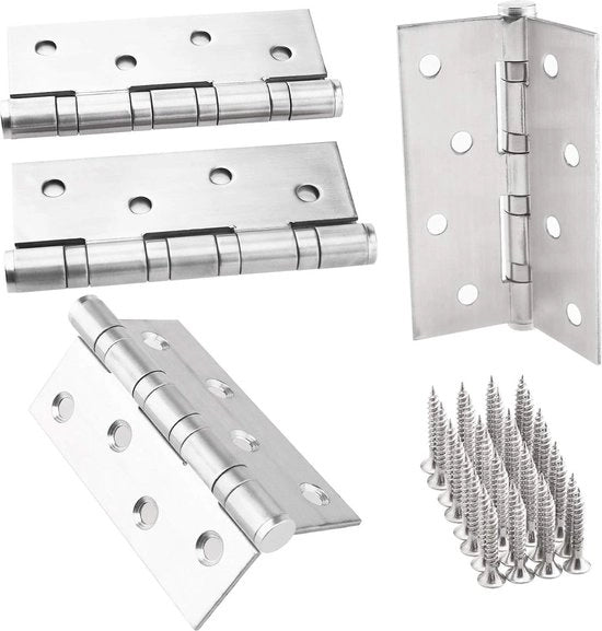 Serratura per porte 4" - Serratura con biella idraulica - Versione robusta - Acciaio inossidabile - Supporta 30-40kg - Senza manutenzione