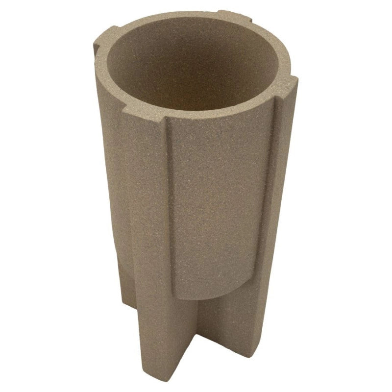 Porta Vaso Da Esterno Moai cm ø 39x80,5 (apertura cm ø 30)