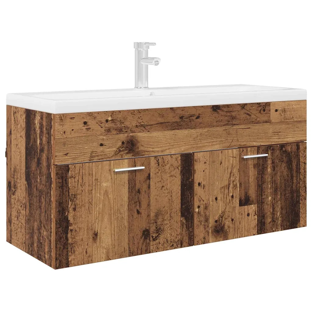Armadio sottolavello con porta Legno vecchio Legno multistrato 880441