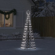 Albero di Natale a LED 200 LED Bianco Freddo 180 cm 4016449
