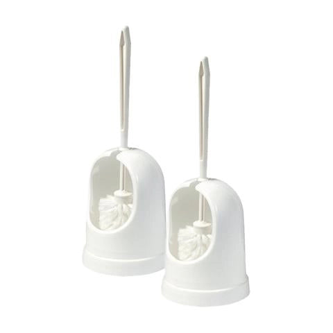 KIT SET 2 PZ MAURY'S PORTA SCOPINO BIANCO