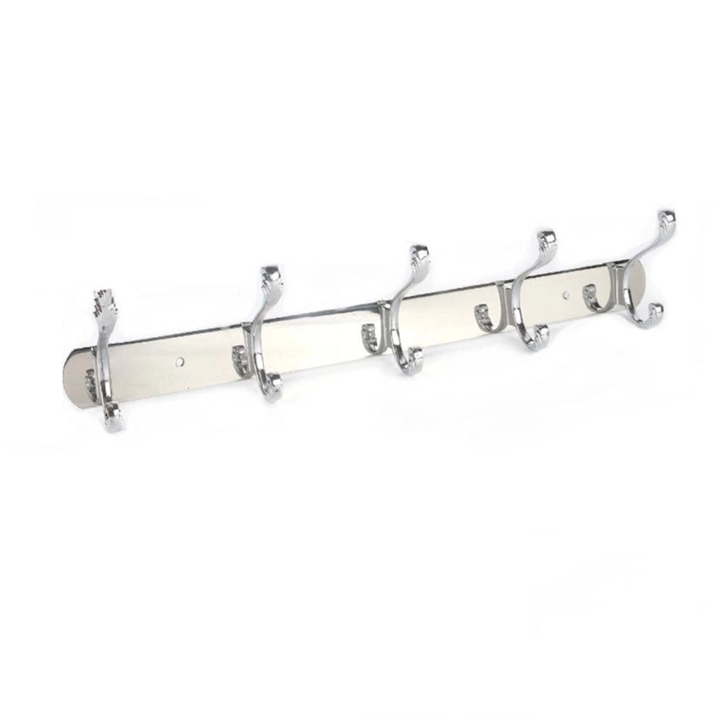 APPENDIABITI 5 GANCI BAGNO MURO GANCIO ASCIUGAMANI CASA CROMATO DA PARETE 03462