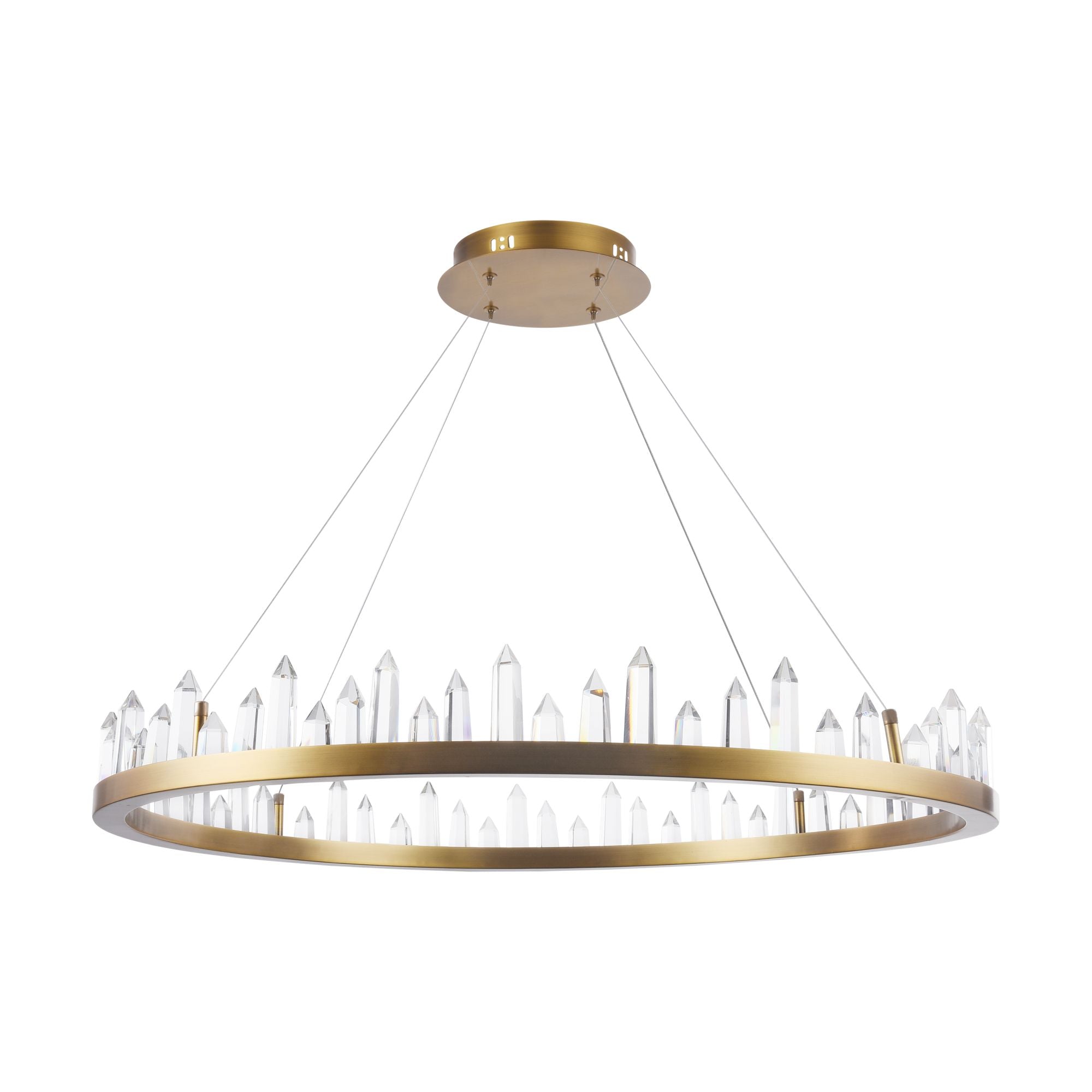 Lampada pendente Modern in Metallo Gletscher Ottone