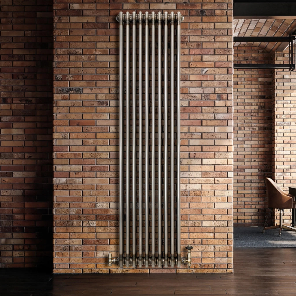 Radiatore 3 Colonne Verticale Metallo Grezzo 1800x470 mm