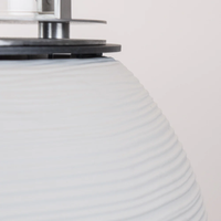 Camino a Bioetanolo Braciere da Pavimento Ø40xh54 cm per Interno ed Esterno Botticelli Bianco Perla