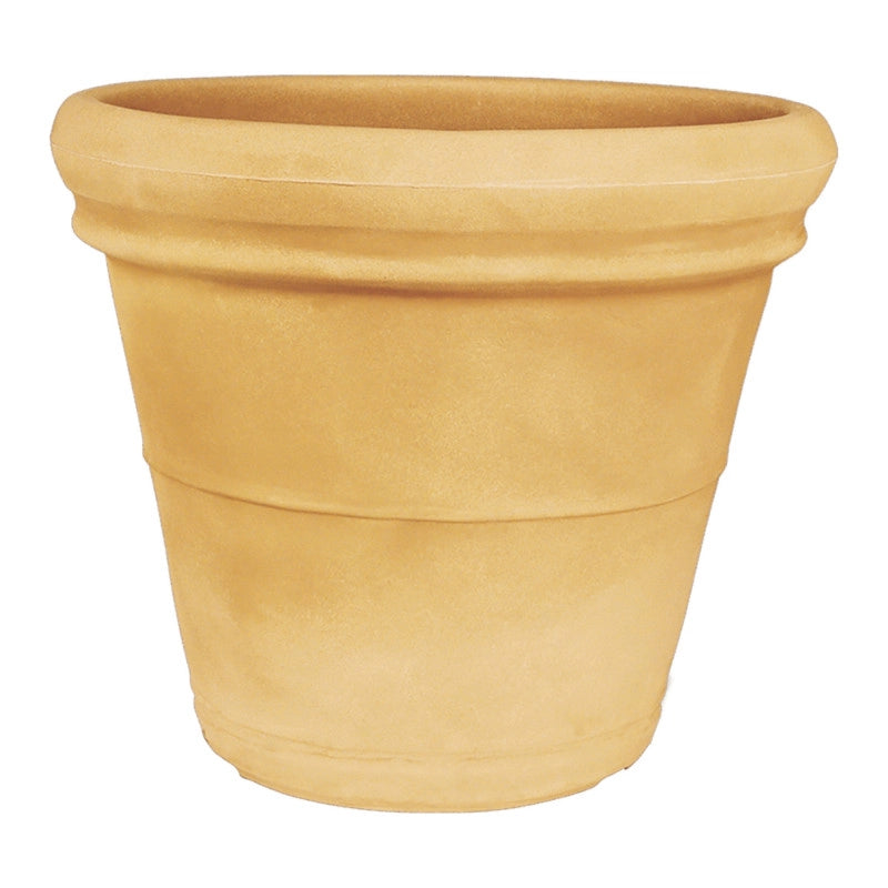 Vaso grande XXL decorativo classico tradizionale Ø90 H72 in polimero impruneta per alberi e grandi piante per giardini e terrazze - Made in Italy