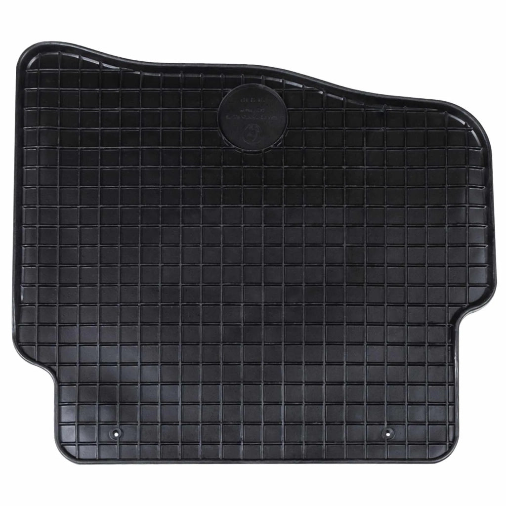 Tappetino per Auto 4 pcs Nero Gomma