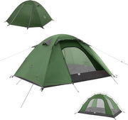 Tenda professionale per 2 persone, impermeabile, ultraleggera, 3-4 stagioni, 2, 1 pezzo, con piccolo imballo, tenda per escursionismo, bici, trekking, outdoor