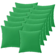 Federa 12 pcs HEERLEN Verde 50 x 50 cm Poliestere 911004