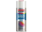COLOR SPRAY SMALTO ACRILICO SPRAY- - ml.400 - bianco chiaro RAL 1015 (155538) - 6 pezzi SOUDAL