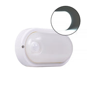 APPLIQUE LAMPADA LED DA PARETE CON SENSORE 9W LUCE FREDDA 6500K° IP56 - RILEVAMENTO 4-5 METRI RISPARMIO ENERGETICO PER ILLUMINAZIONE INTERNA ED ESTERNA