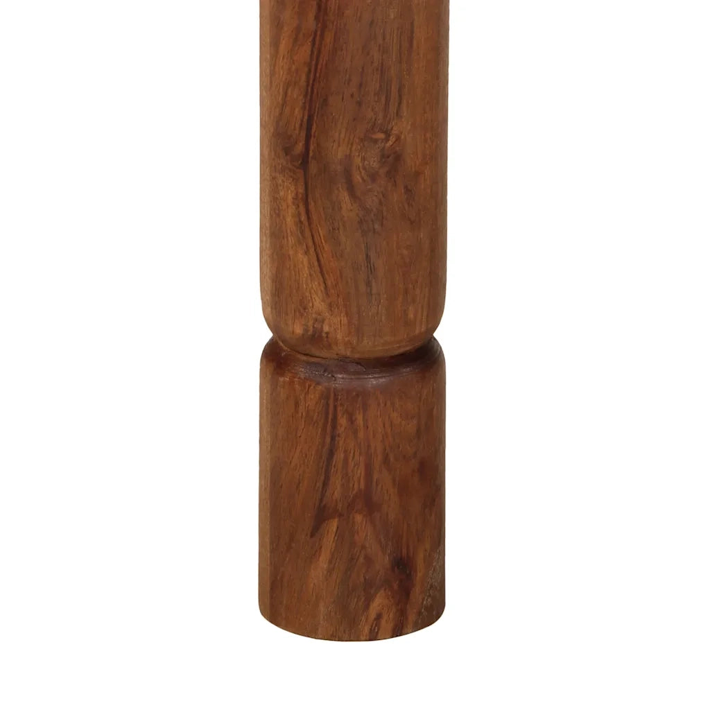 Tavolo da Pranzo 80x80x77 cm Legno Massello di Acacia 4102365
