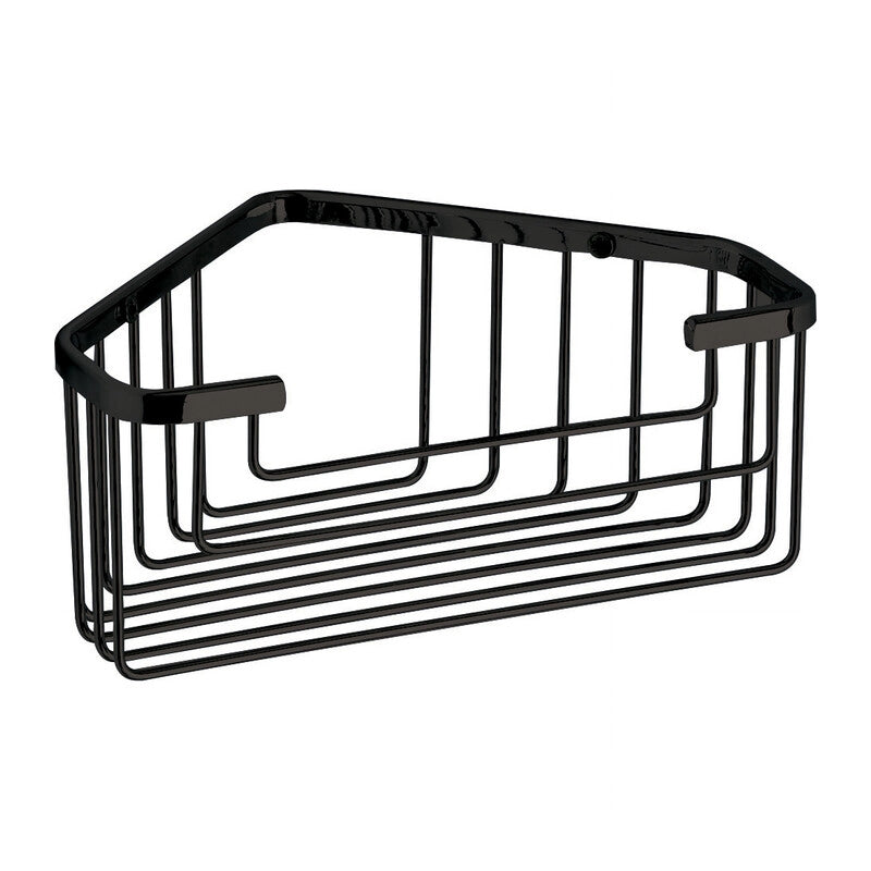 GEDY 2483 ANGOLIERA P/DOCCIA FILO ACC NERO OP