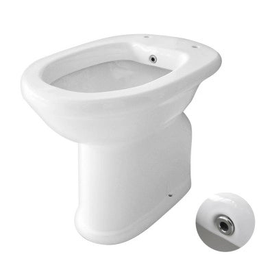 Vaso bidet combinato per anziani e disabili H 49 con scarico pavimento