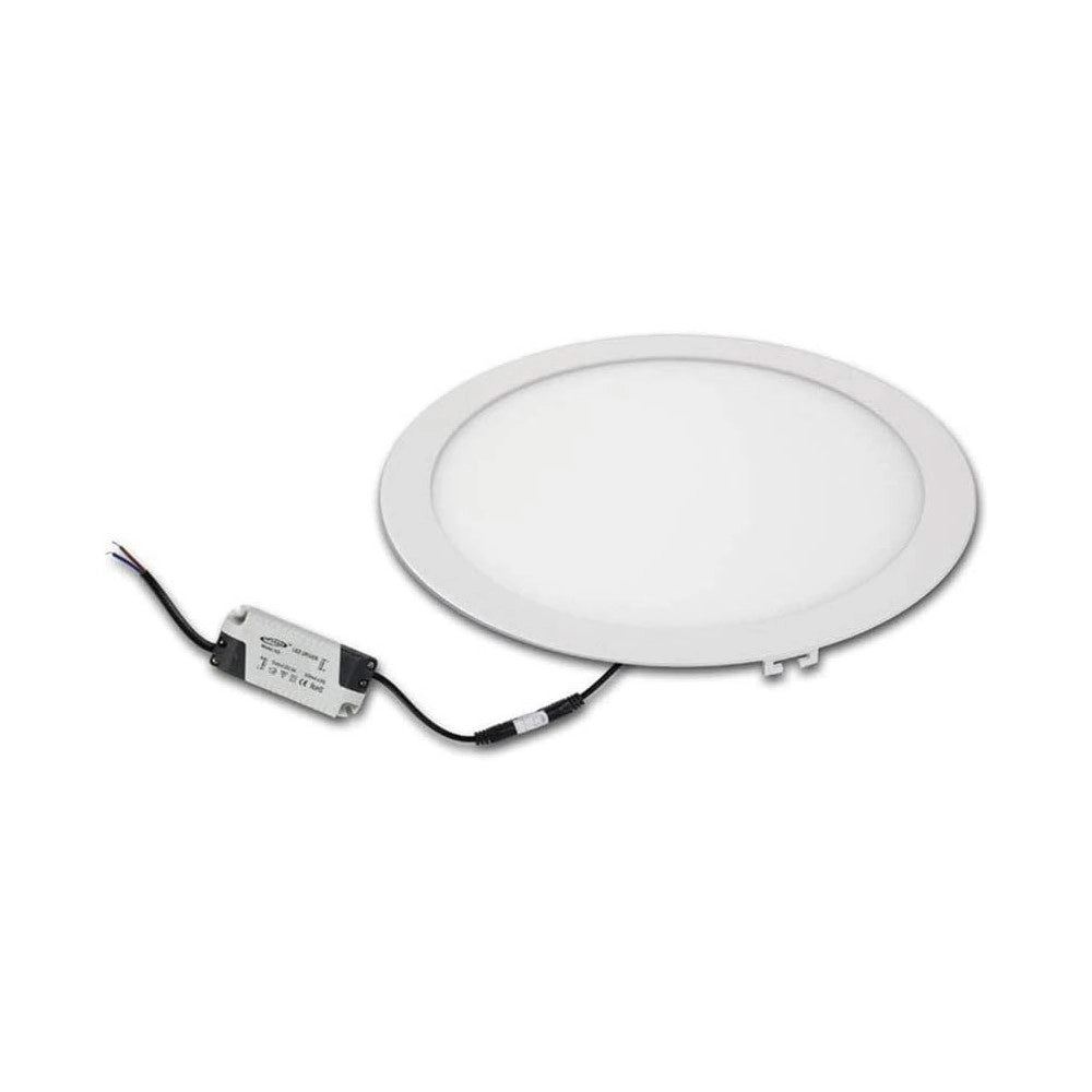 Trade Shop - Pannello Faretto Led 18w Ad Incasso Slim Luce Bianca Calda Neutra Tondo Quadrato -