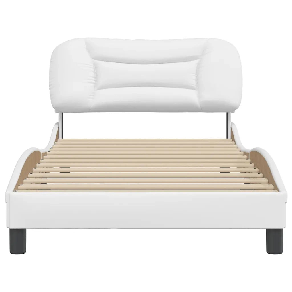 Giroletto senza Materasso Hvar Bianco 100x203 cm in Similpelle 3208034
