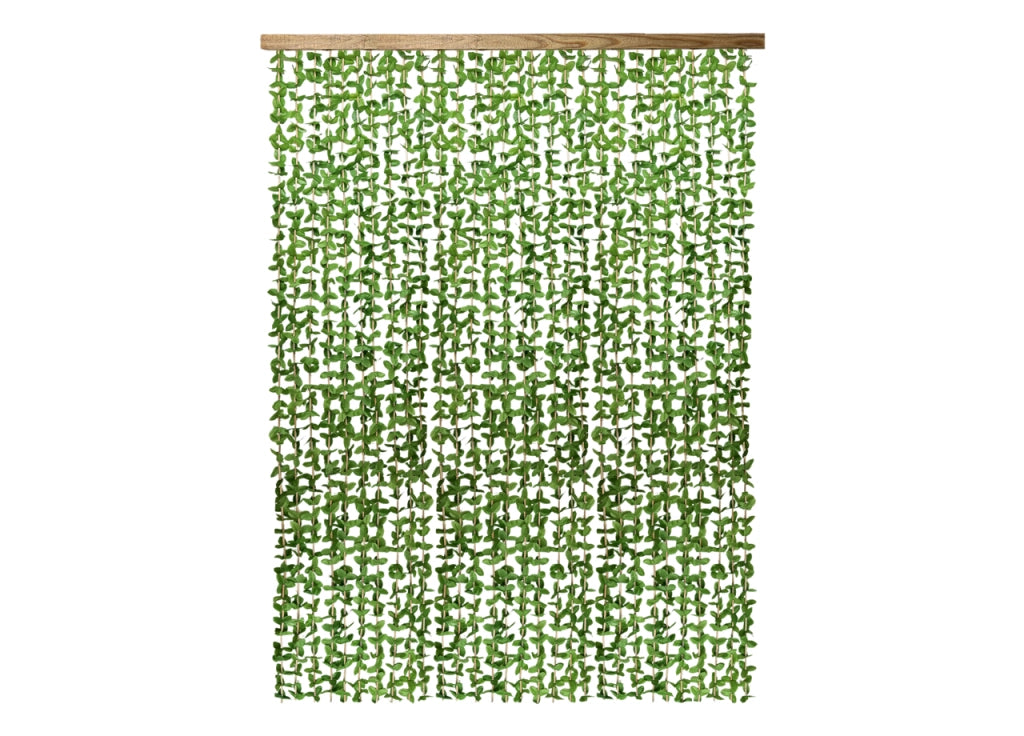 Tenda Antimosca Con Foglie Antirumore Caduta Pannello Porta Finestra Casa Amazzonia - 100x220 - Amazzonia
