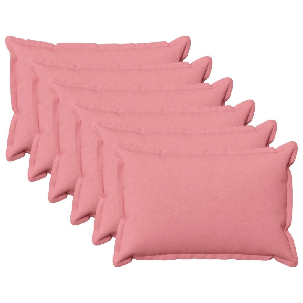 Cuscino con cuscino HOUTEN 6 pz Rosa Lino 933217