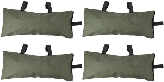 Zaini con Cerniera in Nylon - 4 Pezzi - Barriera Acqua Resistente - Portatile - Grande Capacità - Per Inondazioni - Sacchi di Emergenza