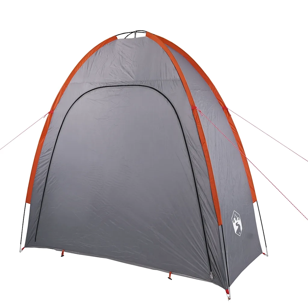 Tenda Portaoggetti Grigio e Arancione Impermeabile 94577