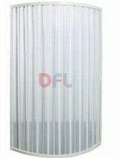 BOX DOCCIA AD UNA PORTA BIANCO 90x90 - H 185 ARREDO BAGNO