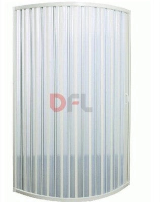 BOX DOCCIA AD UNA PORTA BIANCO 90x90 - H 185 ARREDO BAGNO
