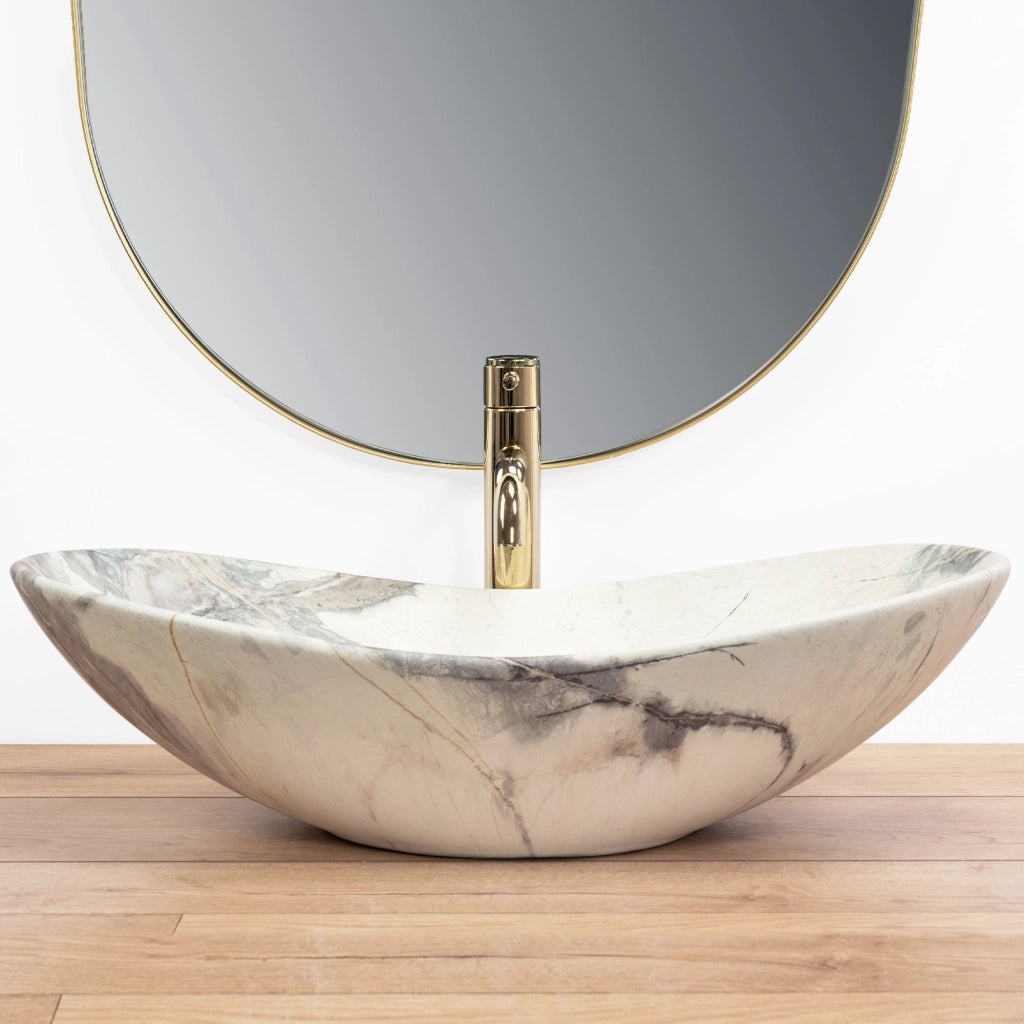 Lavabo Da Appoggio Rea Royal Sand