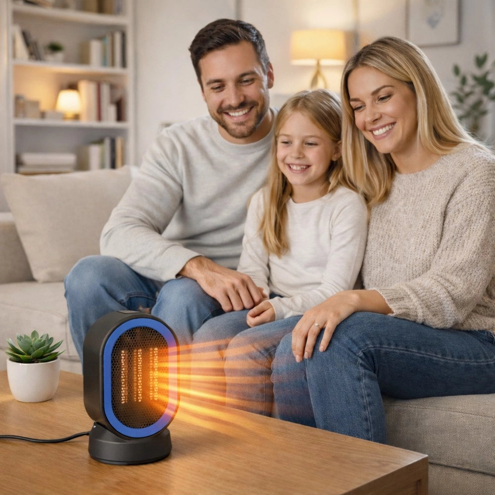 Termoventilatore ceramico 600W per piccoli spazi