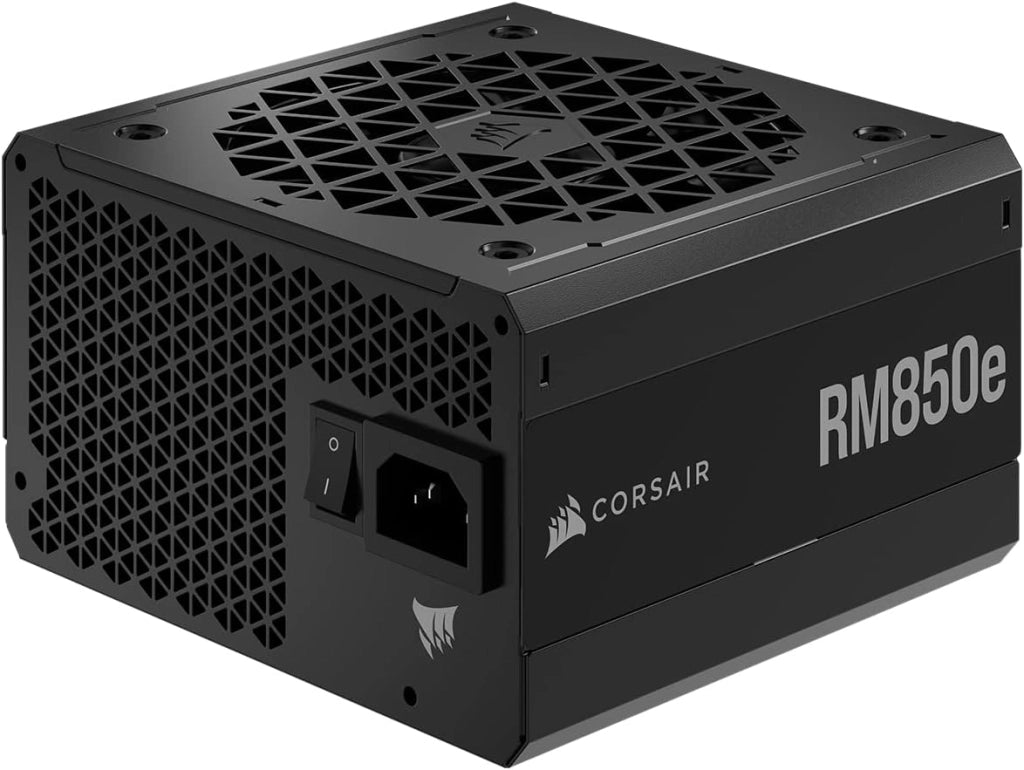 RM850 (2021), RM Serie, 850 Watt, Alimentatore ATX Interamente Modulare (Connettori EPS12V Tre, Bassa Rumorosità, Modalità Zero RPM, Condensatori con Rating a 105 ºC) Bianco