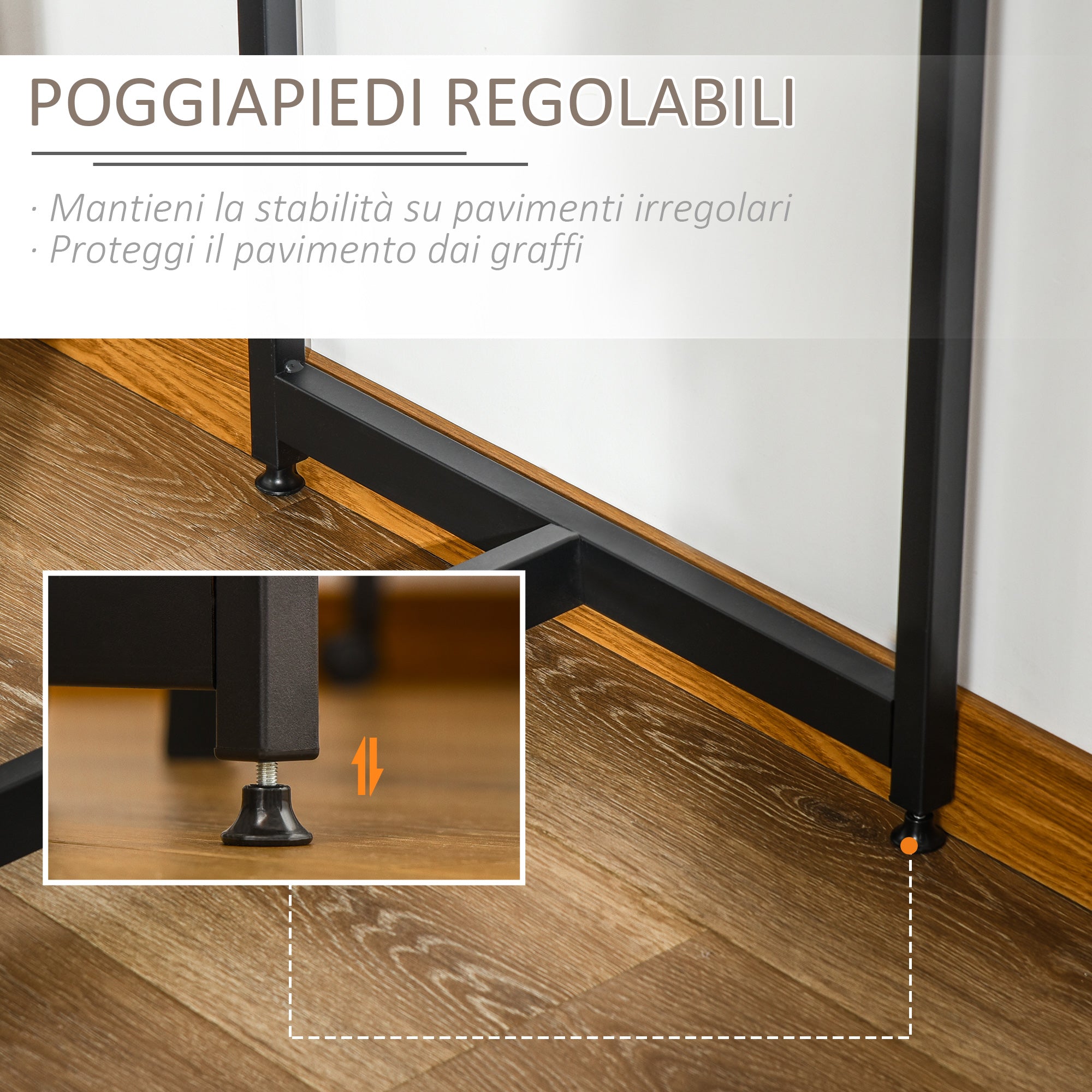 Bancone Bar con Sgabelli Alti Stile Industriale Marrone