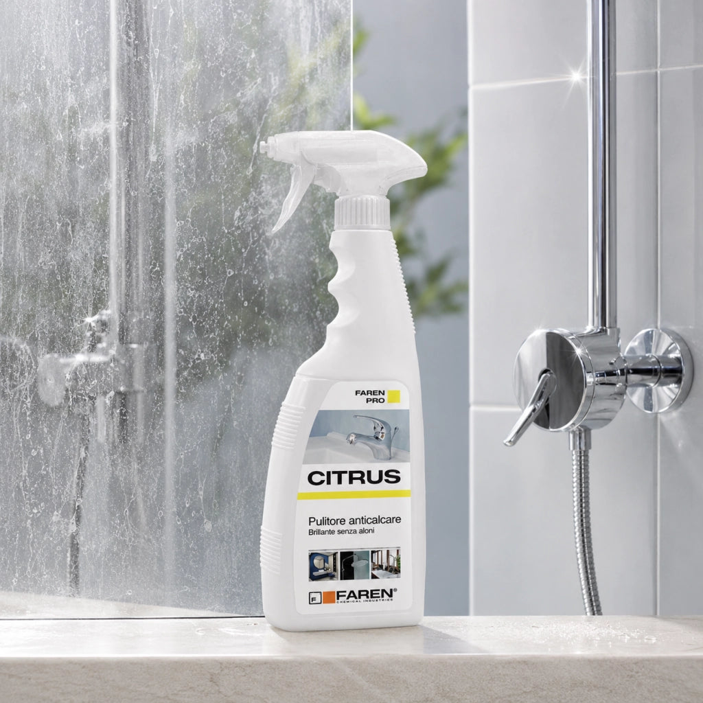 Faren anticalcare citrus pulitore rubinetterie da 750 ml 3 pezzi